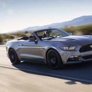 silver mustang convertible car hire cape town