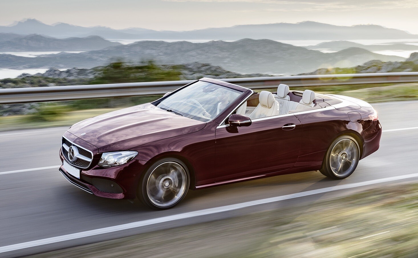 Convertible Car Hire E300 Merc