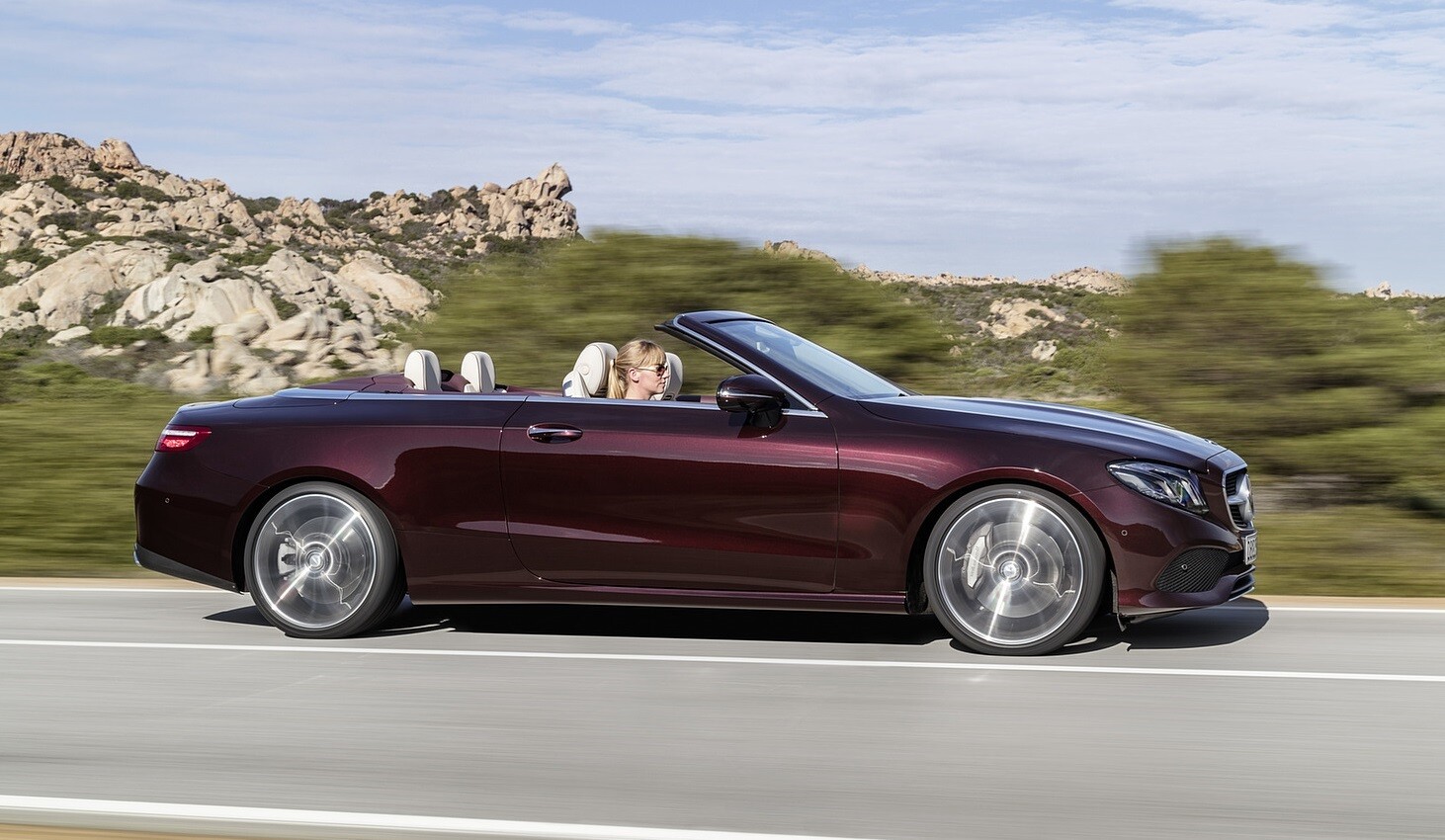 Mercedes E300 Convertible Car Hire Cape Town