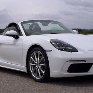 porsche 718 white luxury car rental cape town