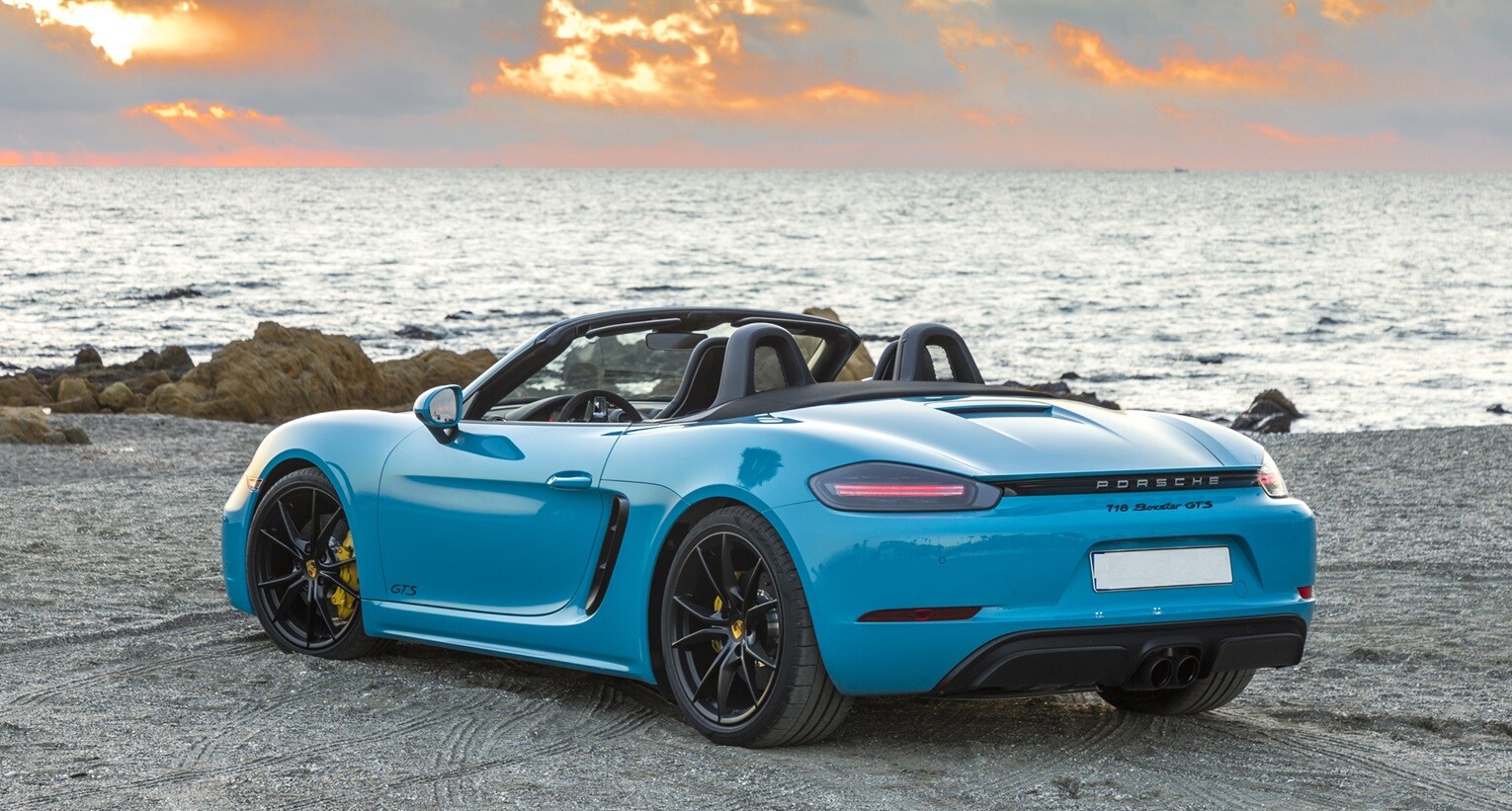 Blue Porsche 718 Rental Cape Town