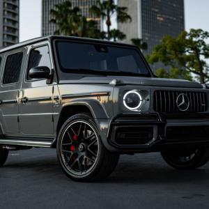 Luxury car hire cape town g63 grey