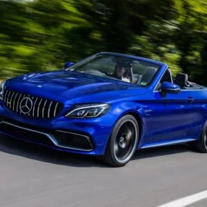 Merc C63 AMG Convertible rental cape town