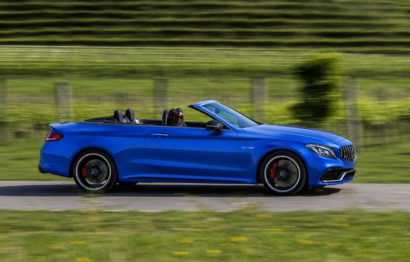 convertible merc c63 amg hire cape town 1